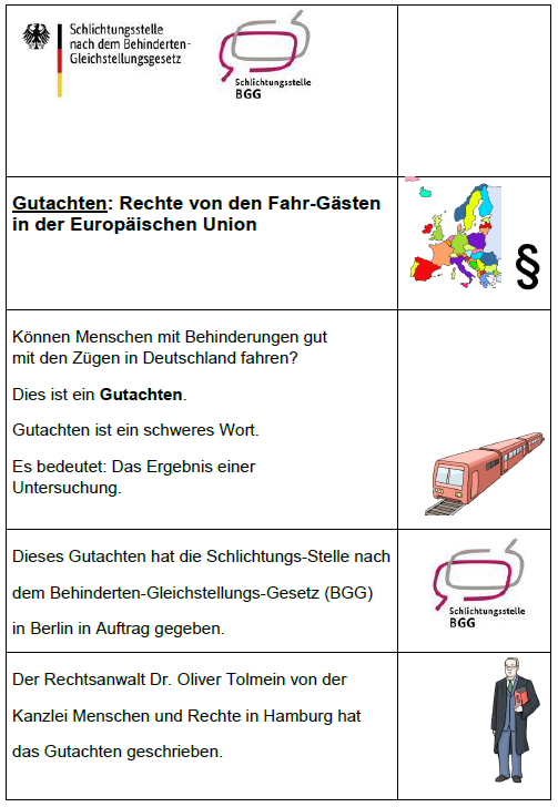 Cover des Gutachtens Dr. Tolmein in Leichter Sprache Cover des Gutachtens Dr. Tolmein in Leichter Sprache
